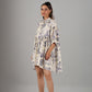 Stylera flowy casual short sleeve dress in light floral print perfect for warm days