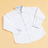 Stylera formal white shirt with a stylish collar and button-up design for kids
