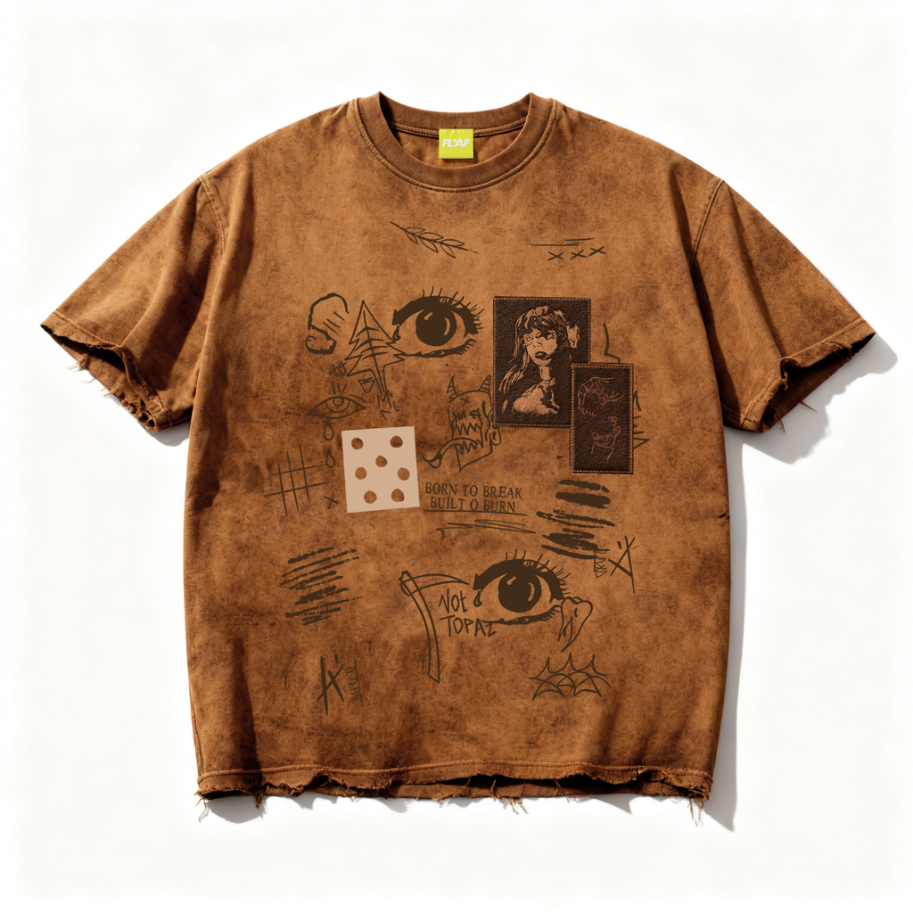 Cryptic canvas tee FLYAF