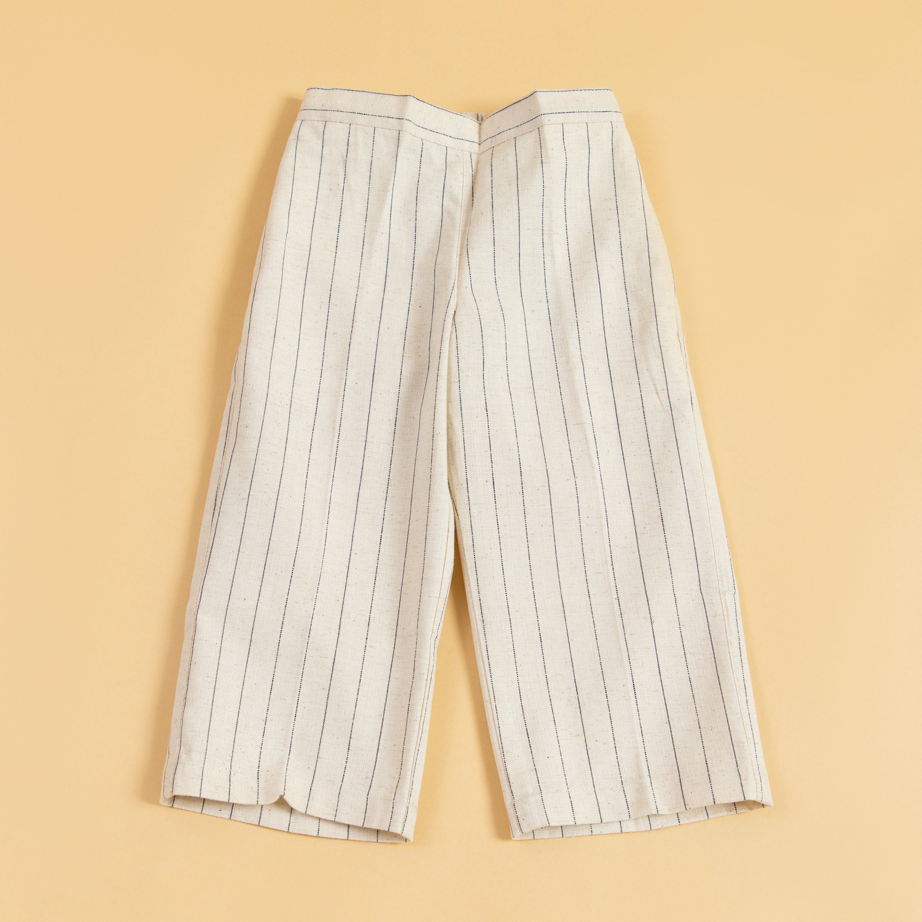 Stylera girls stripe pants in light fabric with vertical stripes for casual and stylish wear