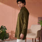 Stylish green Jodhpuri kurta from Stylera with a modern fit and full sleeves