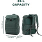 Stark Backpack | Green | Everyday Laptop Backpack