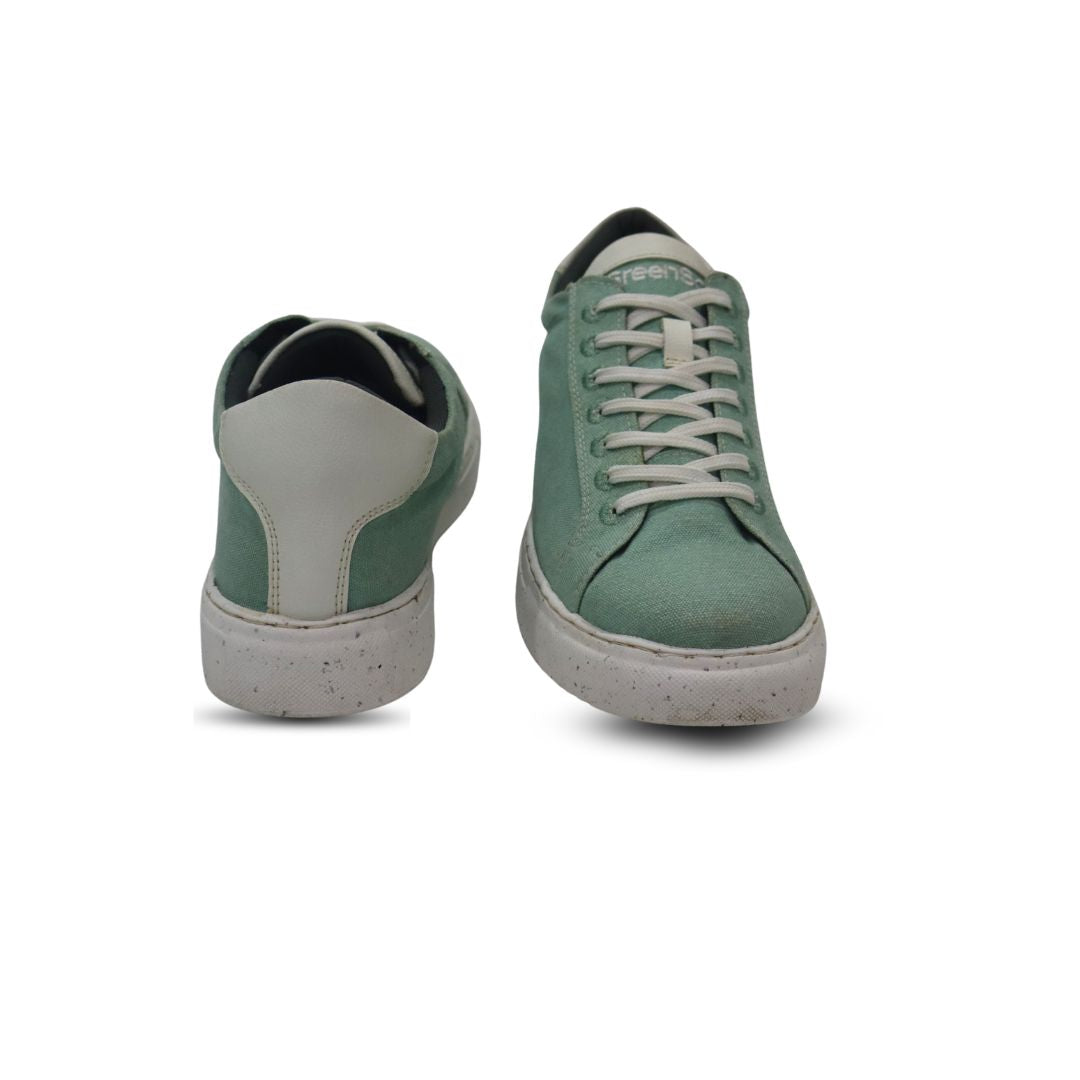 Greensole Green Canvas Womens Shoes