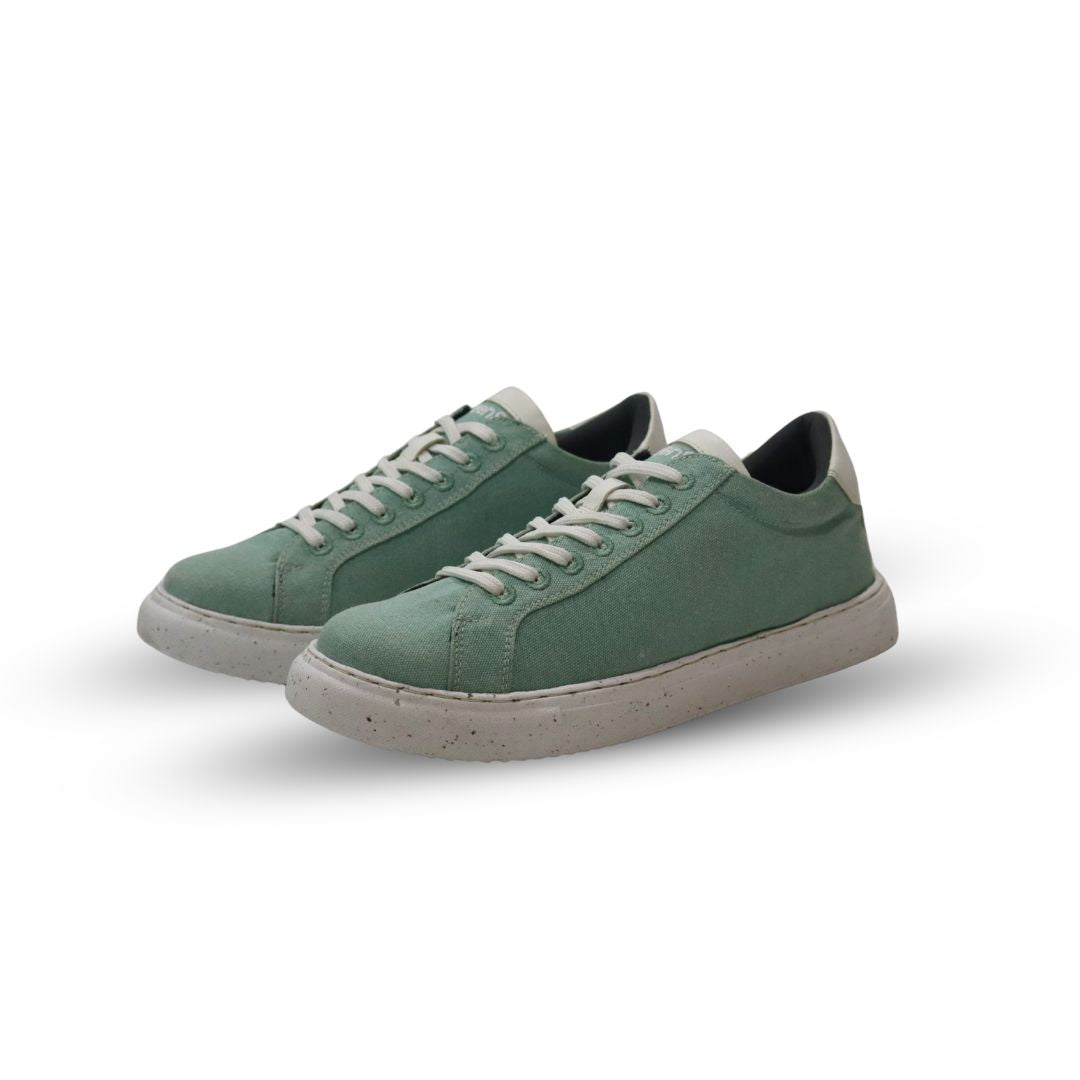 Greensole Green Canvas Womens Shoes