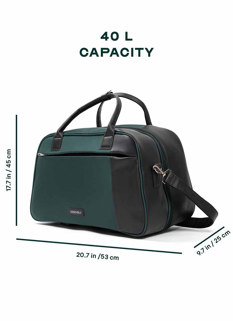 Verve | Green |  Premium Duffle Bag