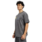 Soul Art Printed Grey T-Shirt FLYAF
