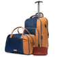 Seamless Journey Combo | Blue | Jetson Trolley Backpack+Verve Duffle+TechKit
