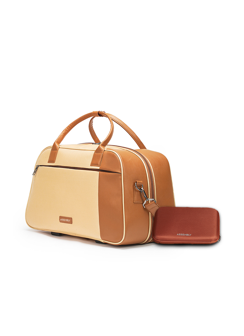 City Explorer Combo | Beige | Duffle+TechKit+Packing Cube