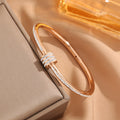 Just lil things Bangle Bracelets with crystal accents jltb0441 Just Lil Things