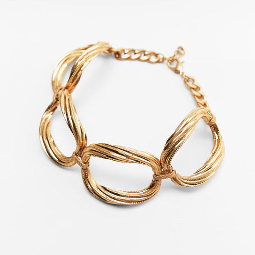 Chunky Stylish Open Link Collar Necklace – Bold Statement for Modern Elegance jltn0575 Just Lil Things