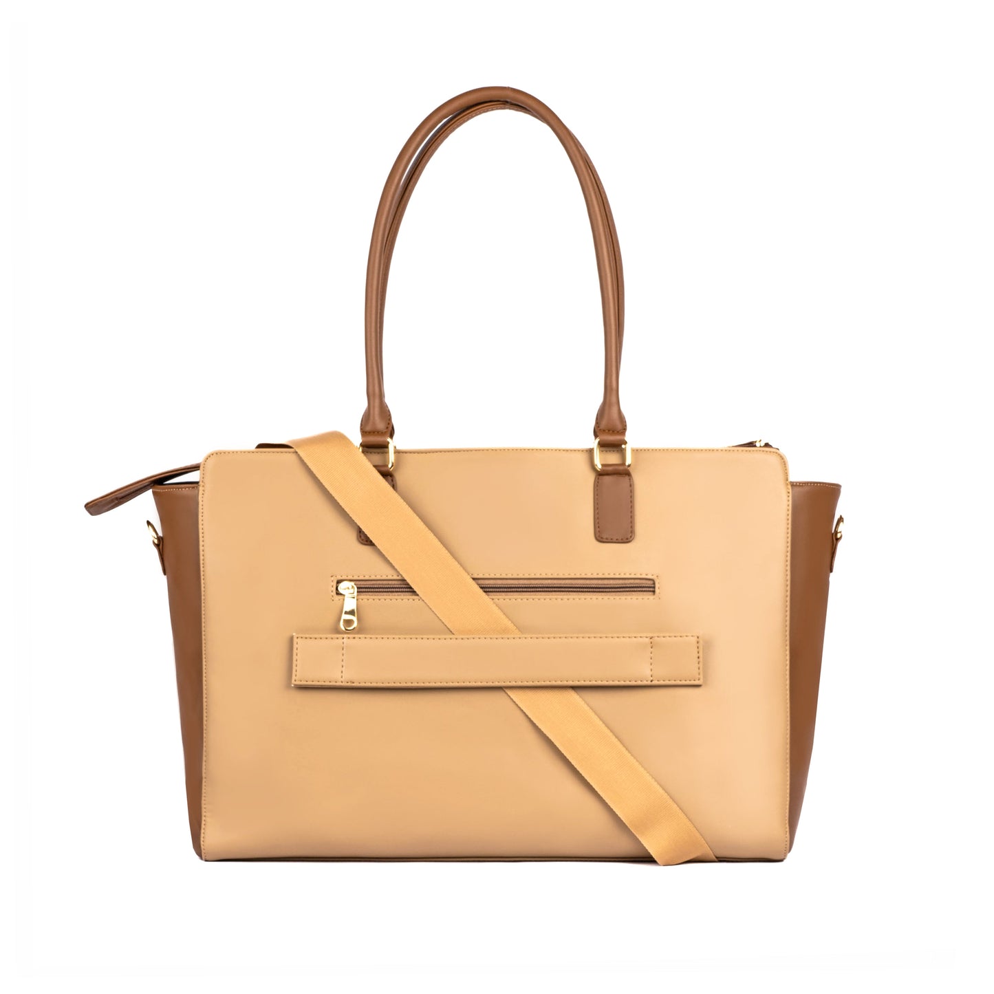 Stylish oversized tote bag by Stylera with laptop compartment and adjustable shoulder strap