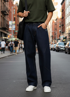 Men's Dart with Doodle Straight Fit Jeans B5IVE
