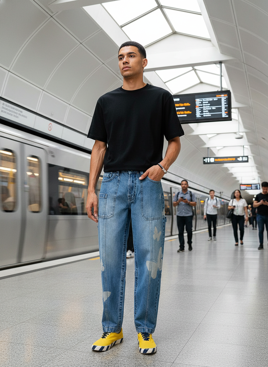 Butterfly Effect Men's Baggy Fit