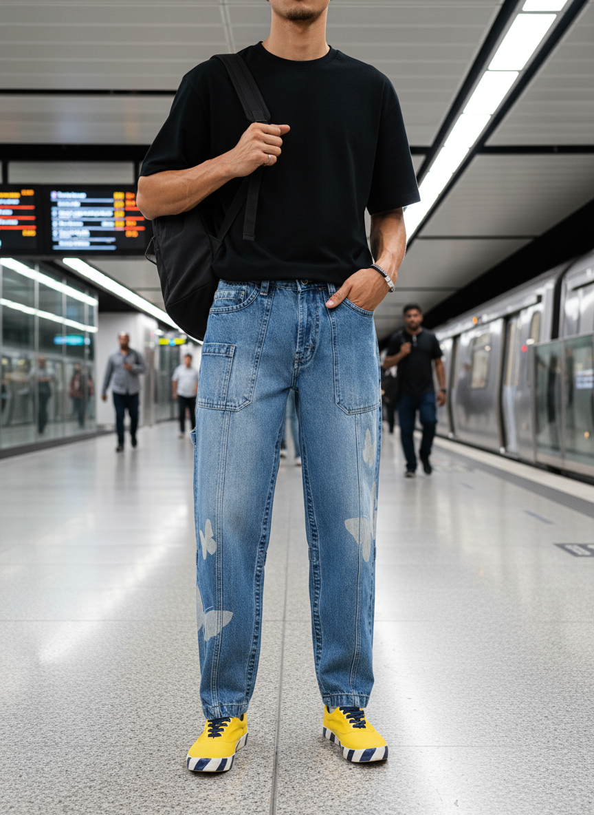 Butterfly Effect Men's Baggy Fit