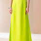 Bright neon green mal mal saree for women featuring a smooth finish and elegant draping style