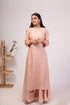 Mauve pink kurta palazzo set Stylera featuring a stylish long kurta and matching palazzo pants