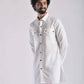 Stylish Stylera Men's ethnic kurta pant set in white offering a comfortable and traditional look