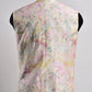 Back view of Stylera men's floral bandi vest in colorful floral pattern for stylish occasions