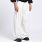 Stylera men's white closure pants with stylish design and loose fit for casual wear