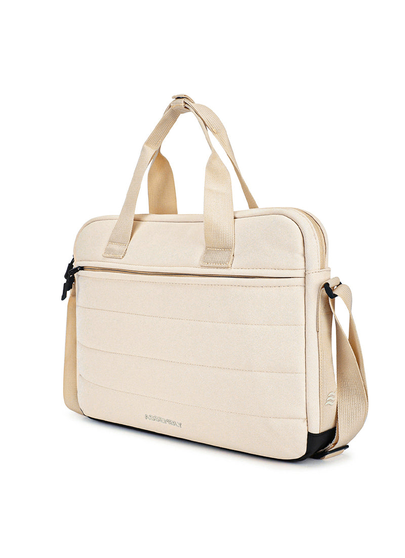 Float Messenger | Cream | Premium Laptop Bag