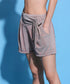 Stylera metallic tie-up shorts for women featuring a stylish design and pockets