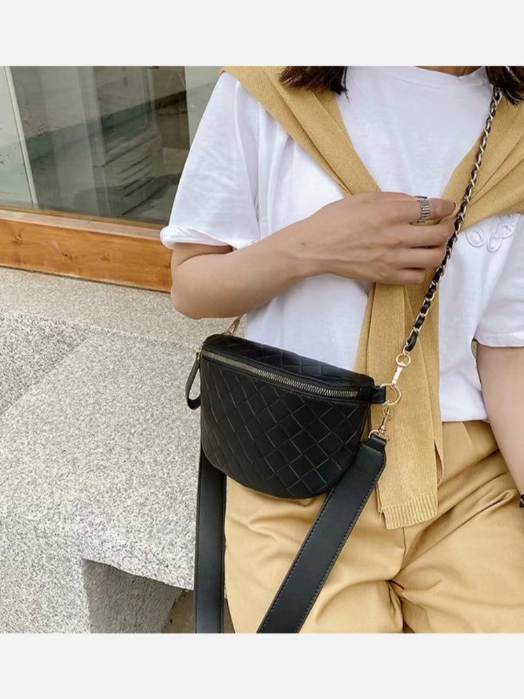 Versa Black Sling Bag   Charme