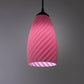 Sozori Modern Pastel Room Decor Lighting in a Pink Twist Design for Stylish Interiors