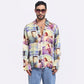 Stylera multi colored casual shirt featuring a vibrant photo print design and relaxed fit