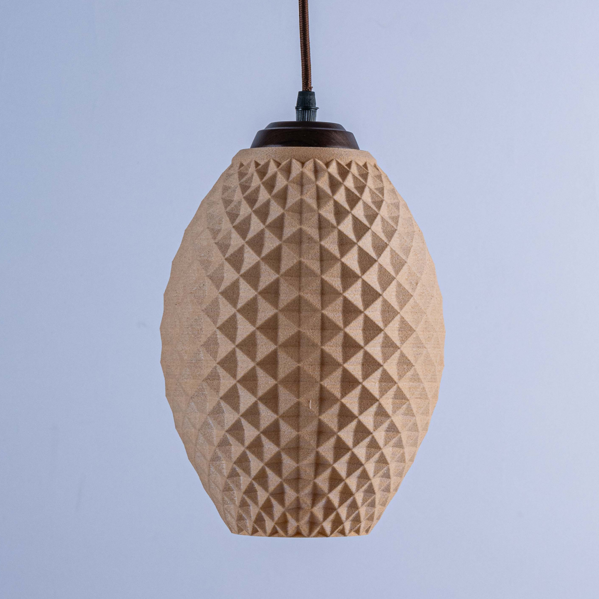 Sozori premier contemporary decorative lamp for living room with a textured geometric design