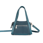 Stylish peacock small handbag with adjustable strap and zippered pocket for everyday use