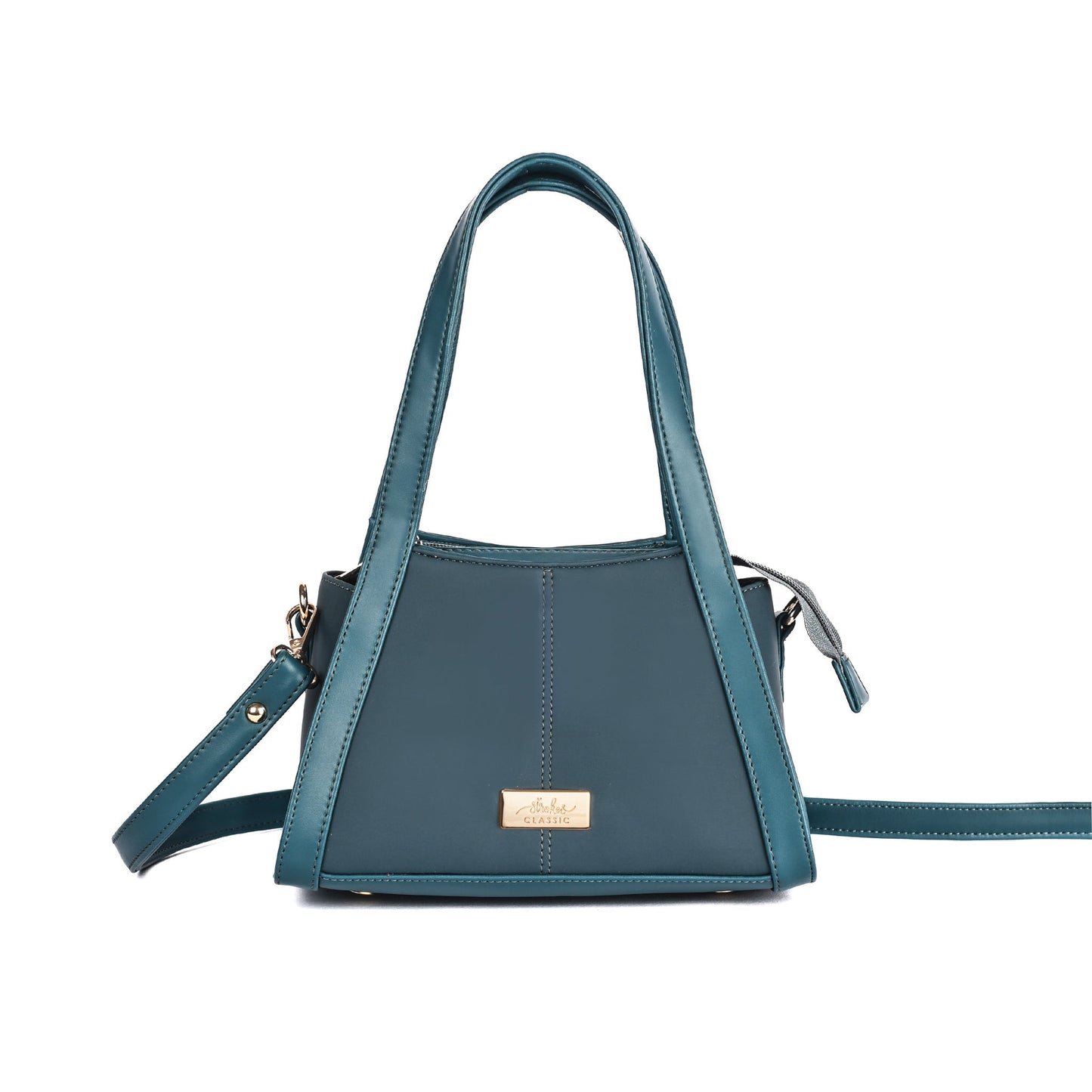 Stylish peacock small handbag by Stylera with a sleek design and adjustable straps