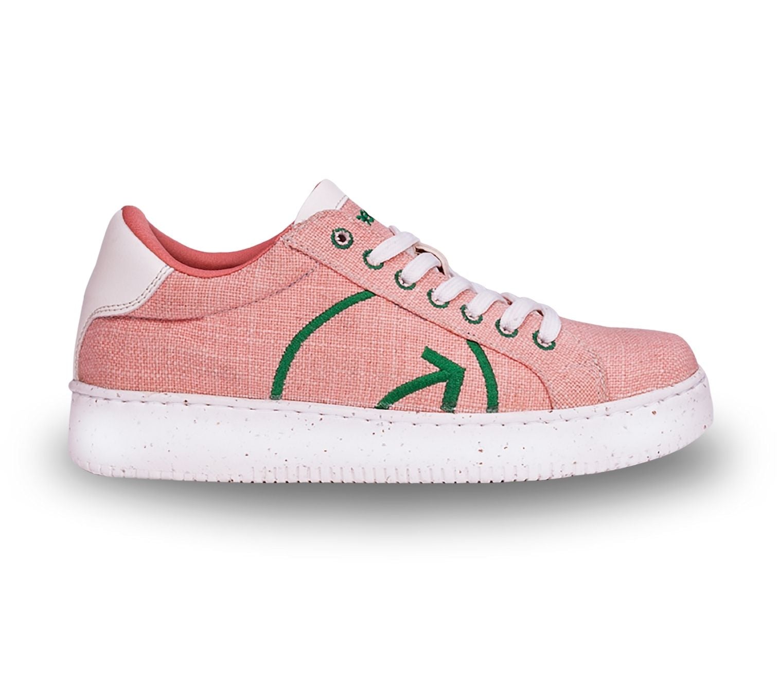 Pink casual sneakers for women with a stylish design and comfortable fit by Stylera 