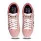 Stylera pink casual sneakers for women with eco-friendly design and comfortable fit