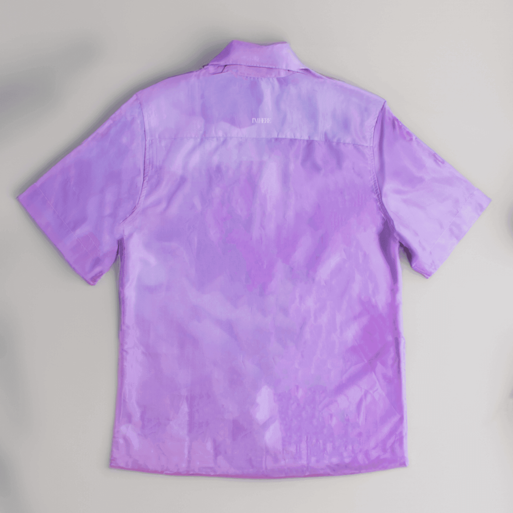 Purple Angelo Resort collar shirt