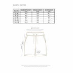 Illusion Jacquard Knit Shorts for Men SIC