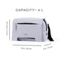 Scape Fanny Pack | Grey | 3 Way Carry Crossbody With Spillproof Upper