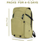 Scape Backpack | Green | For Mountain Trails Or Everyday Commutes
