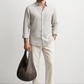 100% Linen Soft Touch Fog Grey Shirt