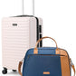 Stark+Verve Combo | Ivory | Medium Hard Luggage with Duffle Bag