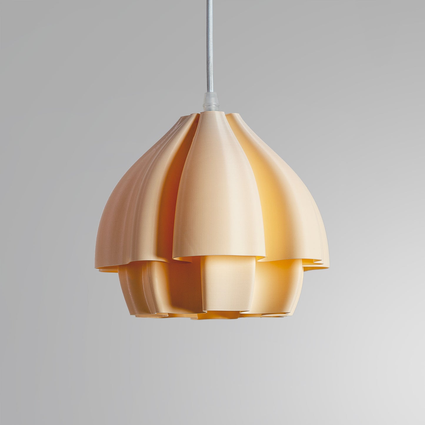 Sozori soft colored decorative lamp in a unique design, perfect for modern home decor.