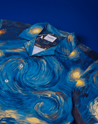 Starry Nights Resort Collar Shirt