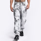 Stylera street style men's fashion jeans in a trendy grey and white abstract design for a modern look