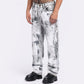 Stylera street style men's fashion jeans in a trendy black and white wash for casual outfits