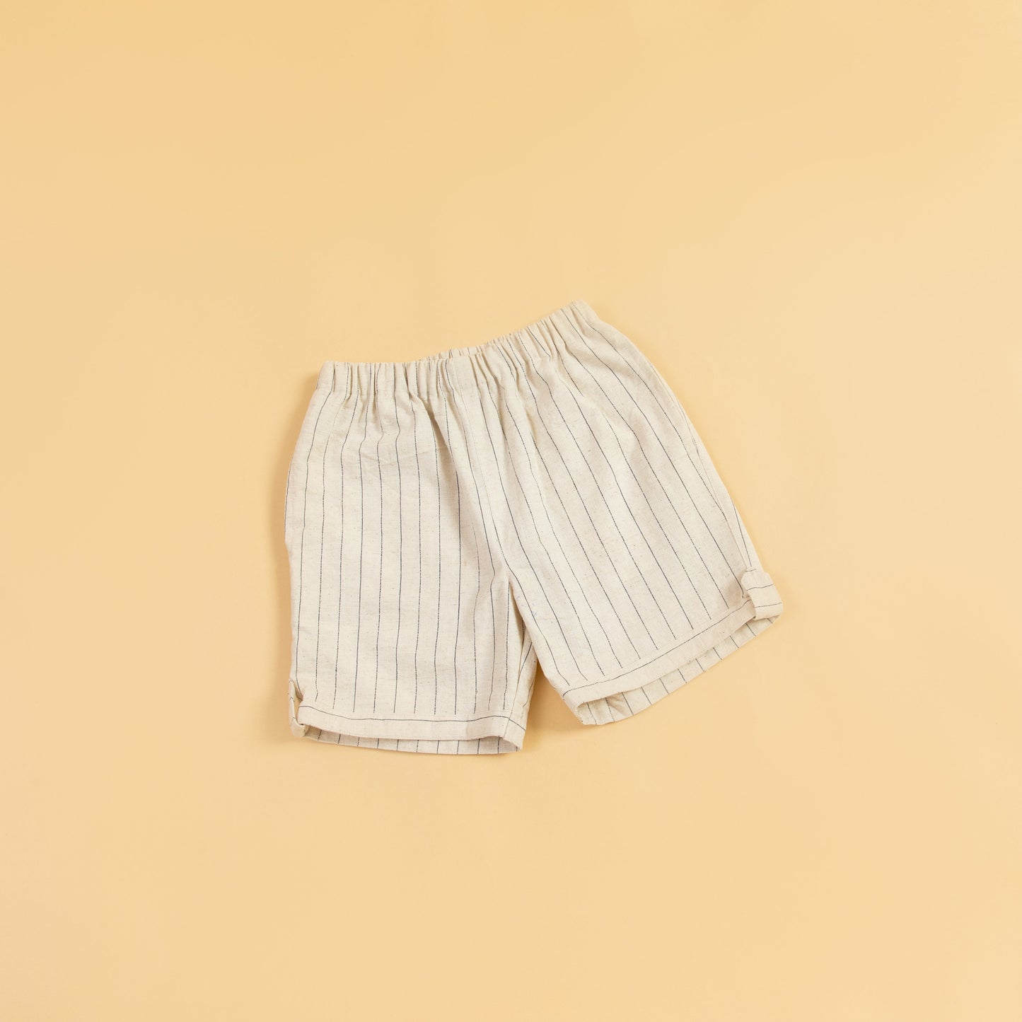 Stylera striped casual two piece outfit featuring lightweight striped shorts for comfort