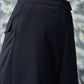 Stylera loose fit black pants for women high waist wide leg trousers with side pocket detail