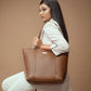 Stylish brown shoulder bag designed by Stylera, perfect for everyday use