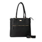 Aspire tote bag by Stylera, a stylish everyday carryall bag with gold zipper accents
