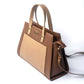 Stylera stylish everyday work bags in brown and beige with a sleek design