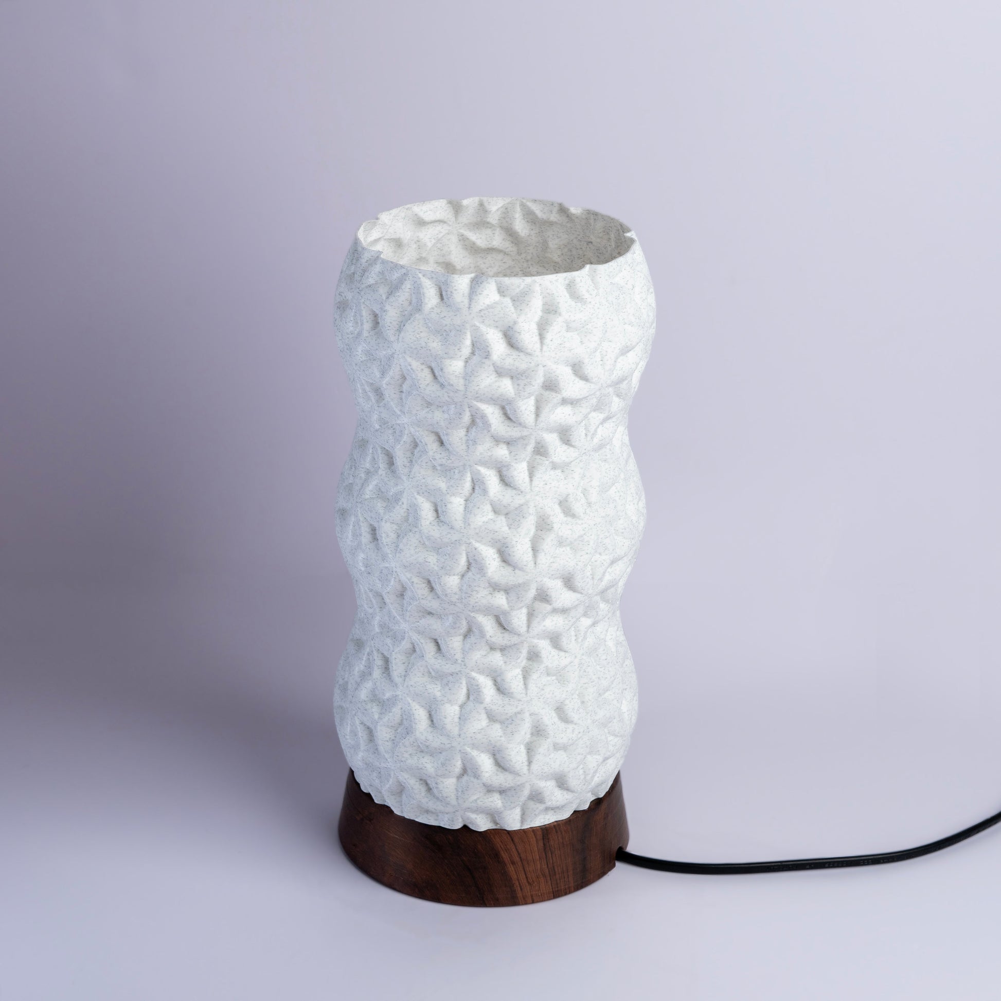 Sozori Aura Lamp with Textured White Design for Stylish Home Lighting Decor