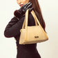 Stylish taupe shoulder bag from Stylera, perfect for chic outings and daily use.